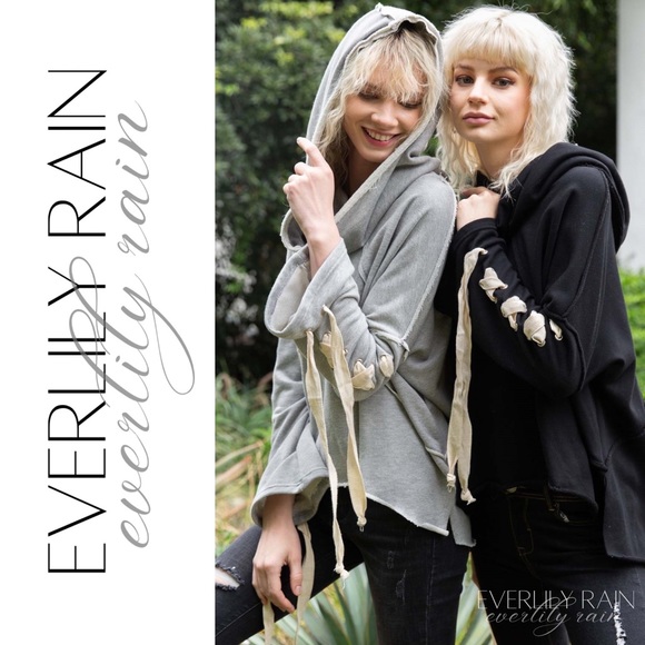 POL Cowl Neck Hoodie - Picture 2 of 12